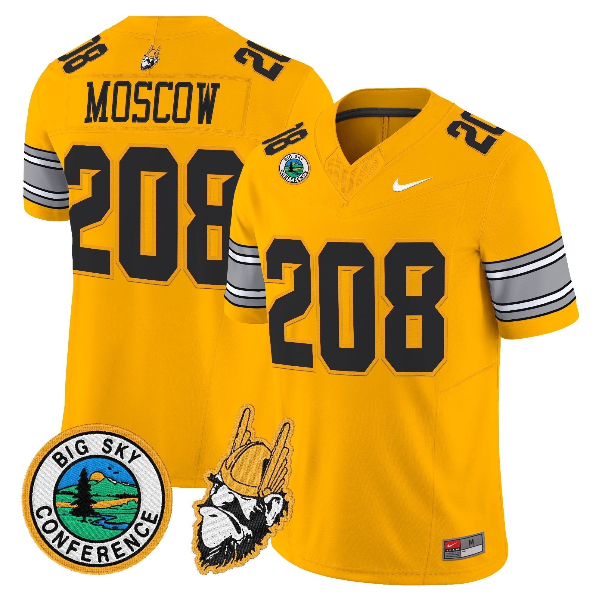 Idaho Vandals 1975 Throwback Vapor Limited Jersey - All Stitched
