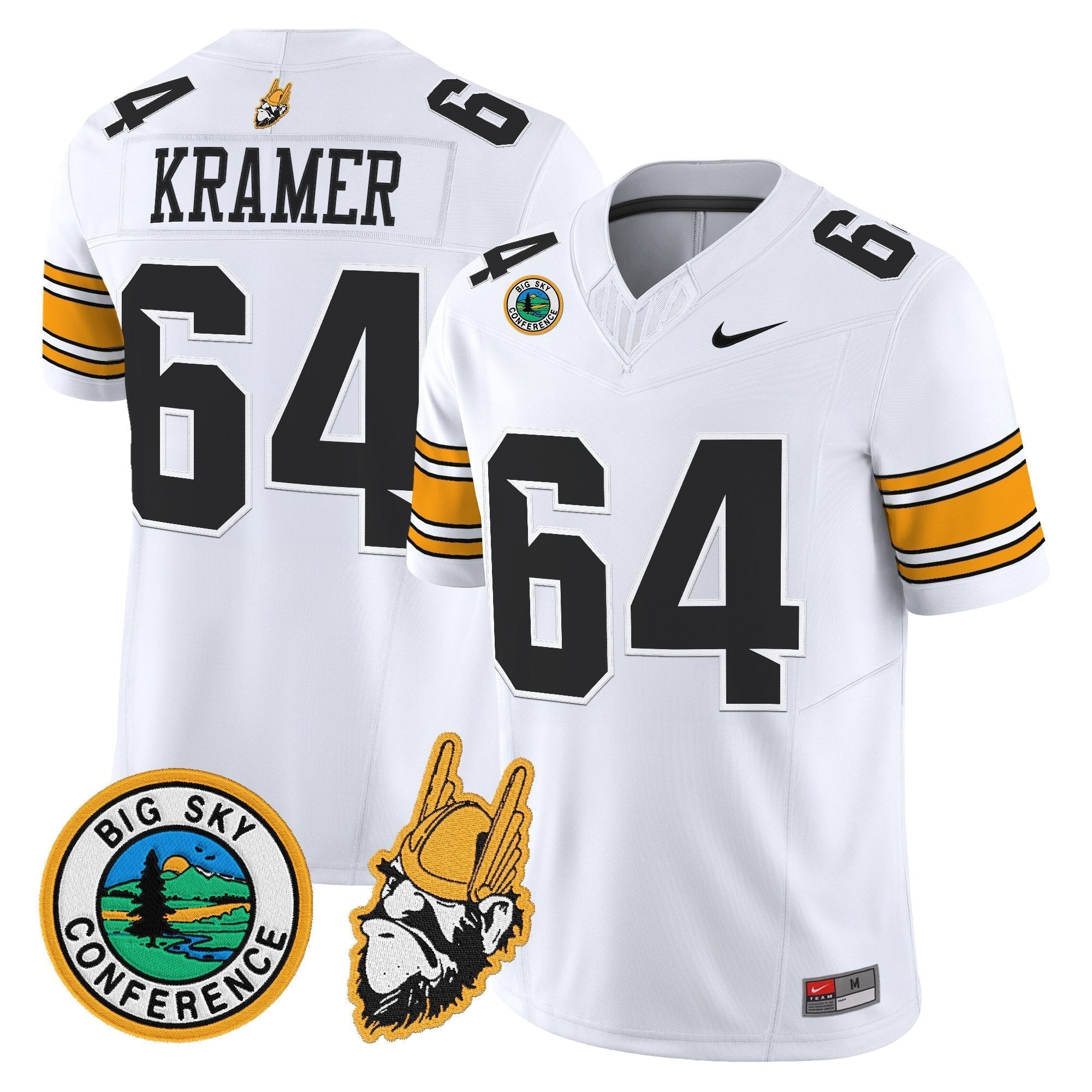 Idaho Vandals 1975 Throwback Vapor Limited Jersey - All Stitched