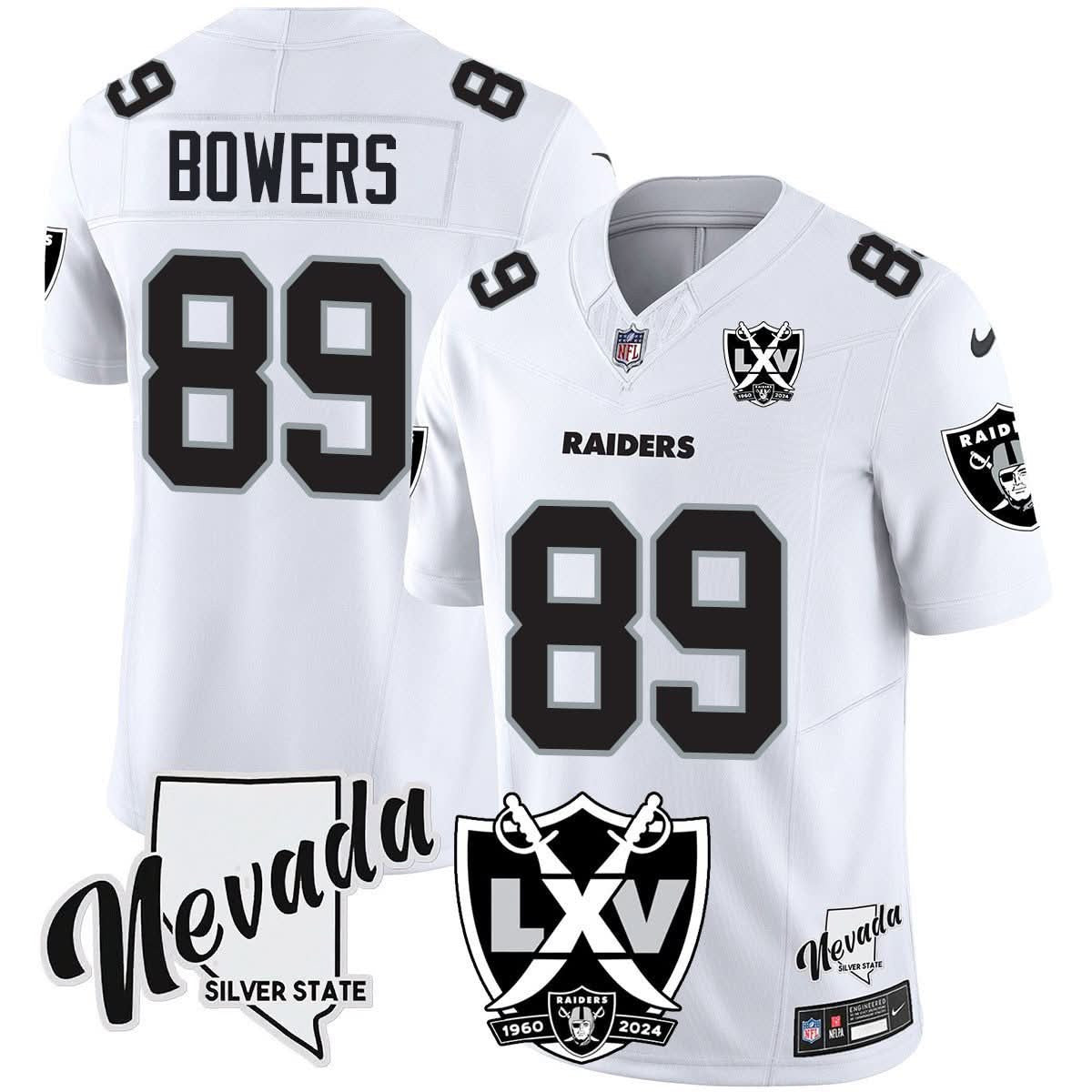 Raiders 2025 Vapor Limited Jersey - 65th Anniversary - All Stitched