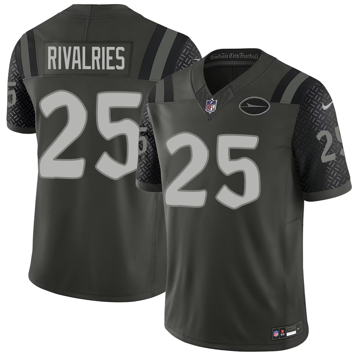 New York Jets F.U.S.E. Limited Rivalry Series Jersey - All Stitched